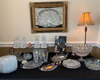 Fostoria glass items