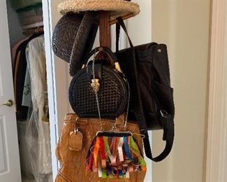 Purses and hats