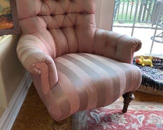 2 of 2 matching upholstered chairs