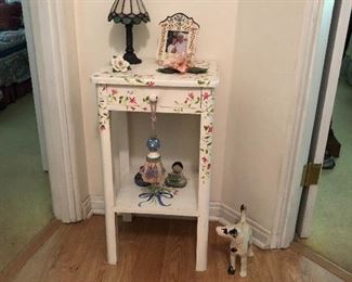 Hand painted small table