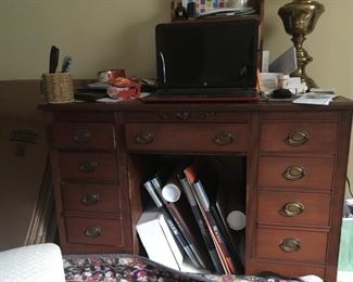 Traditional desk.