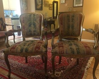 2 arm chairs 