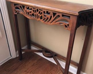 narrow table