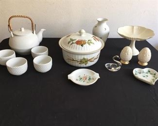 Royal Worcester Casserole Dish and Lenox Collectibles