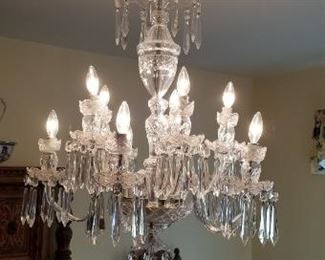 Waterford Chandelier- 10 arm 