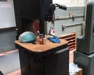 Grob Band saw with blade welder