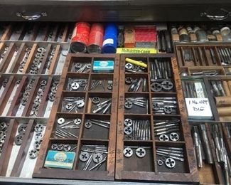 Feast your eyes on this Flat File full of tools. Vintage tools. 
