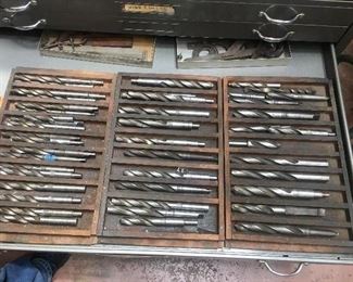 Trays and trays of high quality drill bits. All MINT.