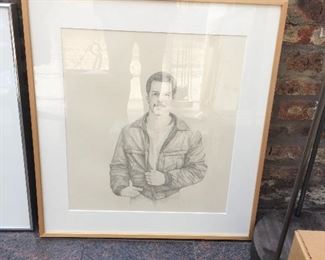 Bob Shultz pencil drawings