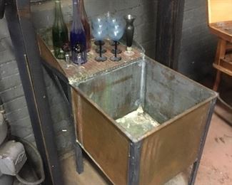 Copper ice cooler
