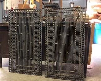 Louis Sullivan metal matching hinged gates