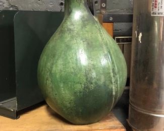 Vase oak file drawer