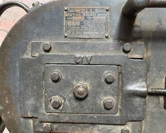 Horizontal Band saw Wells