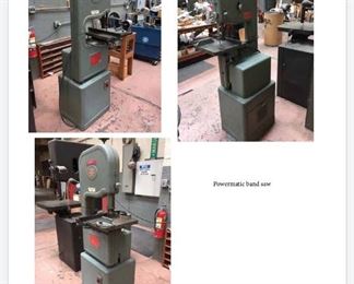 Powermatic Band Saw in MINT condition