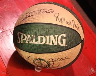 Boston Celtics signed ball