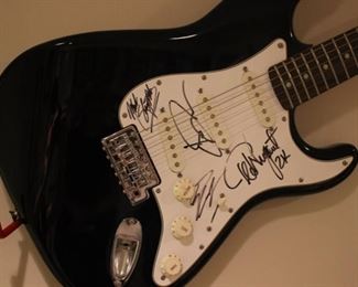 Damn Yankees / Ted Nugent signed guitar
