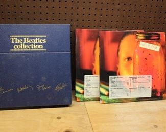 Beatles box set & Alice in Chains LP's