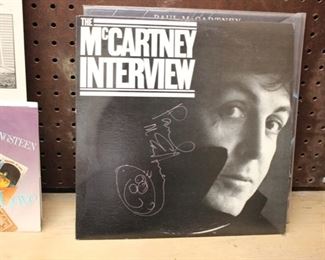 Paul McCartney signed LP