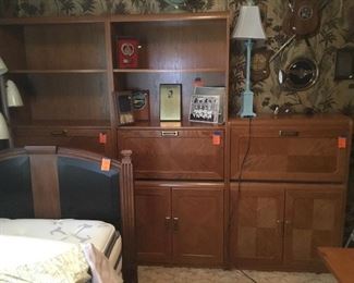 More combo bookcase / desk cabinet. Buy what you need. 