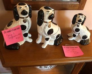 Staffordshire dogs