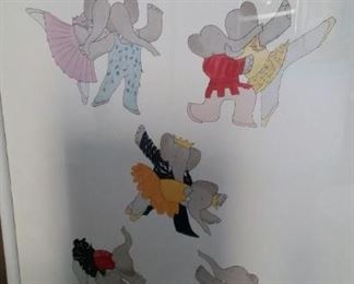 tbs framed Barbar poster