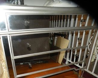 Mirrored Chest (has two matching end tables)