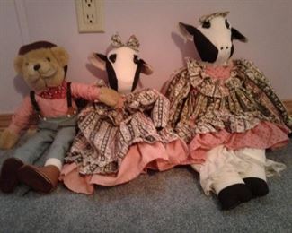 Home Decor Cows and Bear