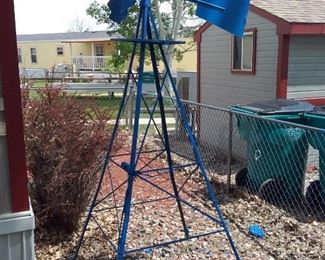 Metal Windmill