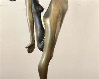 Gorgeous Nude Bronze on Marble Base