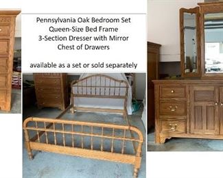 Oak Bedroom Set