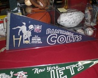 Super Bowl III Baltimore Colts pennant
