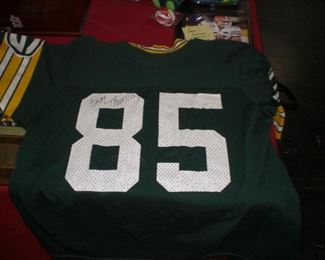 Fuzzy Thurman autographed Green Bay Packers jersey