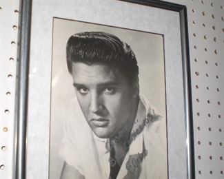 signed Elvis Presley