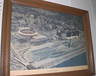 old Busch Stadium and the St.Louis river front