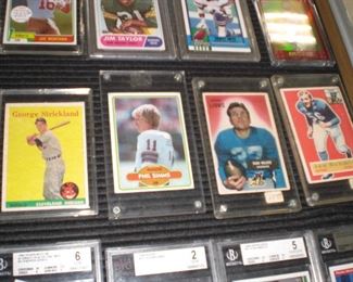 apx. 1,000,000 baseball, football, hockey & basketball cards from the 1950s and up