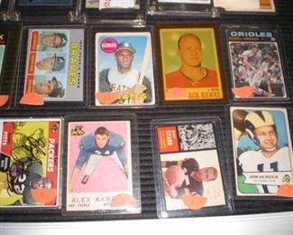this is a 50 year collection of apx. 1,000,000 sports cards