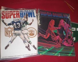 Super Bowl III & VII programs
