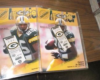 Packers programs & tickets