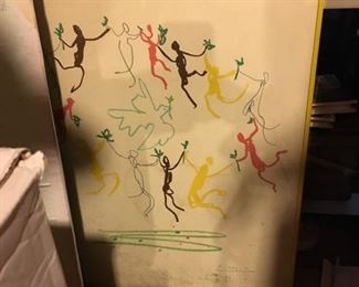 Picasso screen print