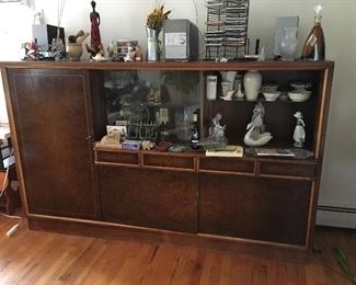 German Art Deco china cabinet