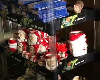 Ceramic Santas