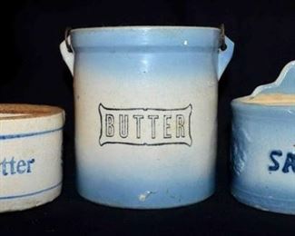 SALT & BUTTER CROCKS