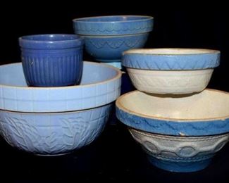 STONE MIXING BOWLS
