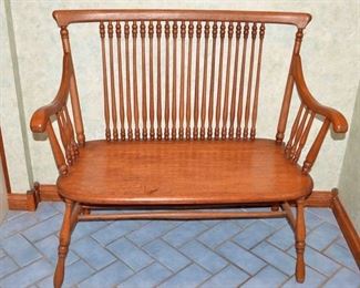 UNUSUAL SPINDLE BENCH