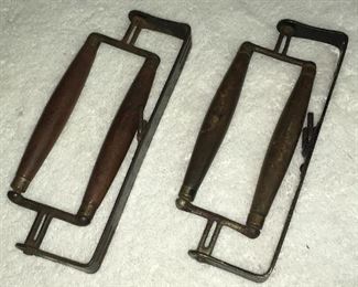 Antq. Book Carrier Handles