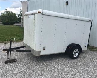 PACE WS610HD Enclosed Trailer, Good Tires, Straight Body