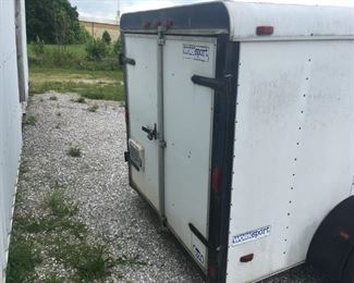 View of Enclosed Trailer