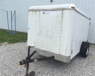 View of Enclosed Trailer