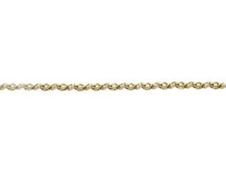 42. Womens 14K Yellow Gold Bracelet