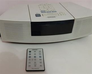 47. White Bose Wave Clock Radio